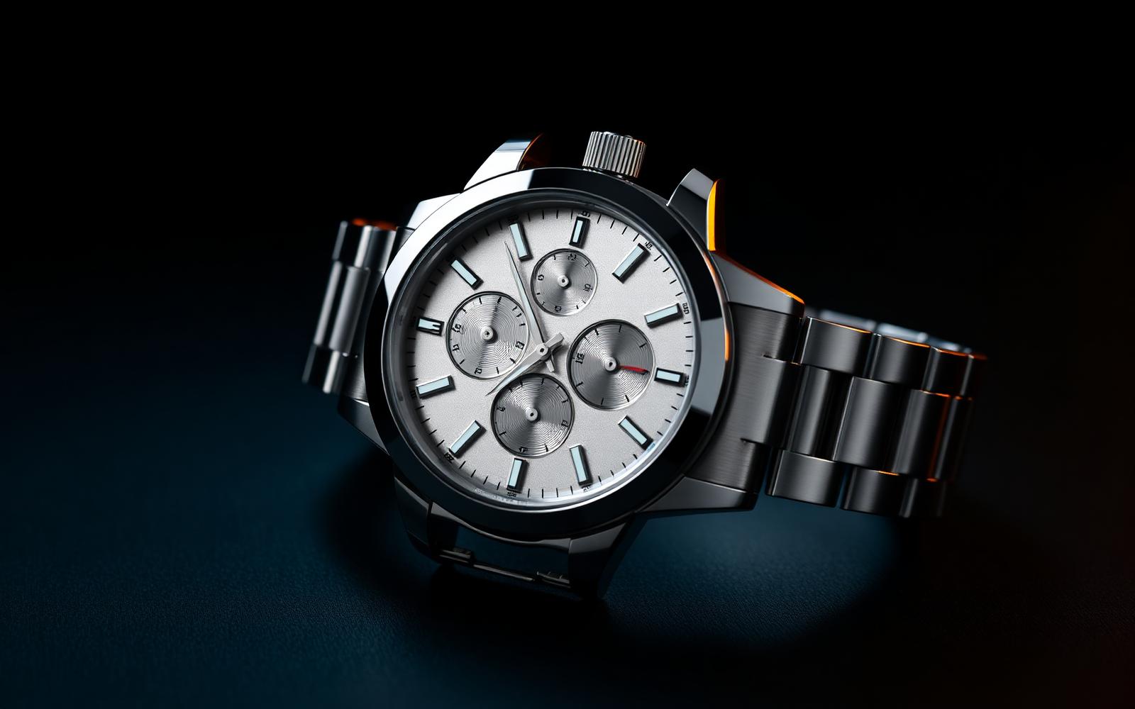 Luxury bridal watch and diamond ring